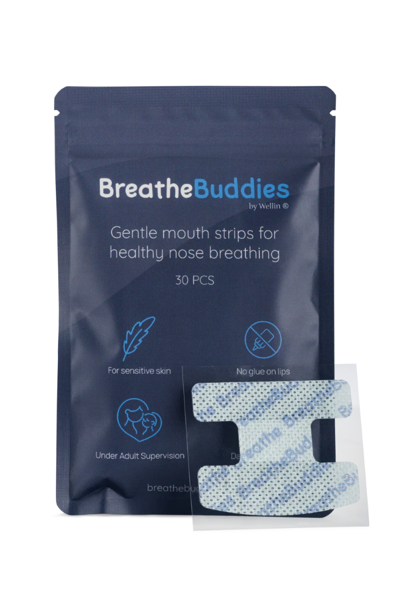 Embalaža izdelka Trak za usta BreatheBuddies